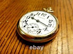 Antique 1920 Hamilton 992 21 Jewels Size 16 RR Approved Pocket Watch