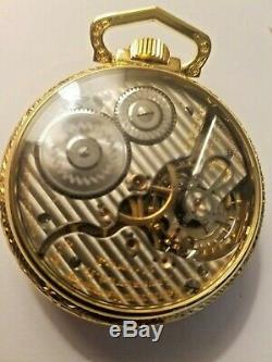 Antique 1920 Hamilton Salesman Sample 21 Jewels Railroad Pocket Watch