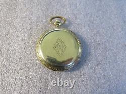 Antique 1922 Hamilton Grade 910 17 Jewels Pocket Watch