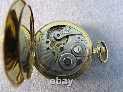 Antique 1922 Hamilton Grade 910 17 Jewels Pocket Watch