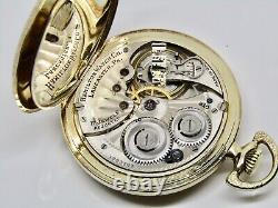 Antique 1923 Hamilton 910 Size 12s Open Face Pocket Watch