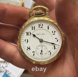 Antique 1926 Hamilton 992, 16s, 21j, RG, Gold-Filled Case, Classic