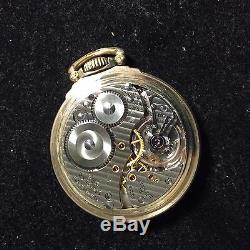 Antique 21 Jewels 16 Size Pocket Watch Hamilton 992-B Railway Special