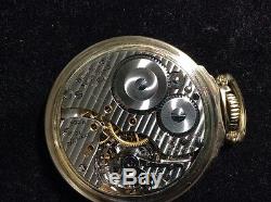 Antique 21 Jewels 16 Size Pocket Watch Hamilton 992-B Railway Special