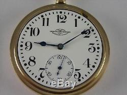 Antique Ball Hamilton Rail Road Standard 999N 23 jewels pocket watch. Made 1922