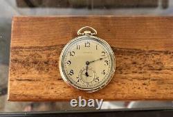 Antique Deco Pocket Watch, 17 Jewels, Beautiful Condition Hamilton Watch