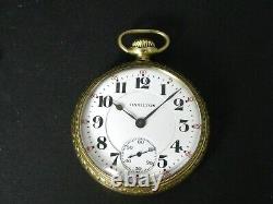 Antique Gold Filled Hamilton 992 Special 21j 16s Pocket Watch i15693