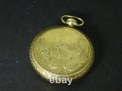 Antique Gold Filled Hamilton 992 Special 21j 16s Pocket Watch i15693