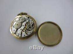 Antique HAMILTON 950B RAILWAY SPECIAL 23J Pocket Watch 10K Gold Filled S16359