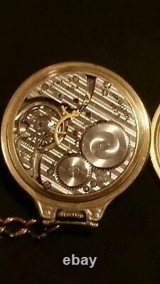Antique HAMILTON 992B 21J RAILWAY SPECIAL 10K Gold-Filled Pocket Watch WORKING