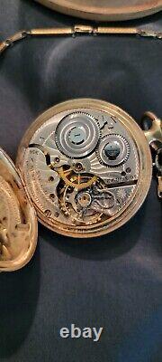 Antique HAMILTON Pocket Watch #956 with Original Chain and Closure