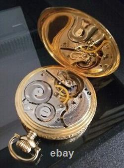 Antique Hamilton 14k Gold Pocketwatch 16s