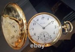 Antique Hamilton 14k Gold Pocketwatch 16s
