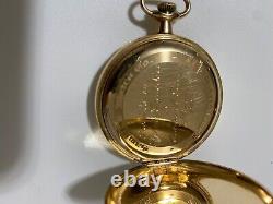 Antique Hamilton 14k yellow gold pocket watch