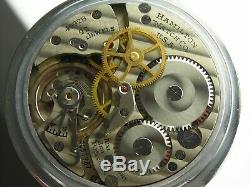 Antique Hamilton 16s 4992B 22 jewels Navigational WW2 pocket watch. Made 1942