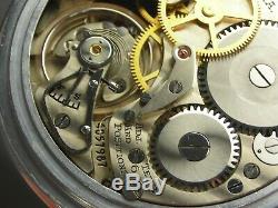 Antique Hamilton 16s 4992B 22 jewels Navigational WW2 pocket watch. Made 1942