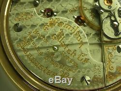 Antique Hamilton 18s, 940 21 jewel Rail Road pocket watch Gold filled. Made 1910