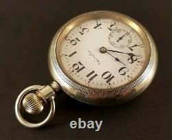 Antique Hamilton 924 Pocket Watch 17 Jewels 18 Size Swing Out Case Ca. 1912