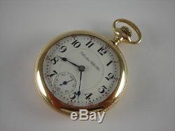 Antique Hamilton 940 two tone 21 jewel 18s Rail Road pocket watch. Gold filled