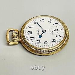 Antique Hamilton 952 10k Gold-Filled 19 Jewels Railroad Pocket Watch Works