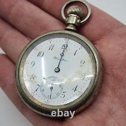 Antique Hamilton 974 16s 17j Pocket Watch FOR PARTS REPAIR