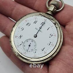 Antique Hamilton 974 16s 17j Pocket Watch FOR PARTS REPAIR