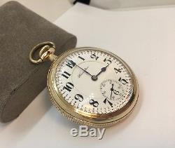 Antique Hamilton 992 Gent's Railroad Grade 21J Pocket Watch in 20 Year Gold Fill