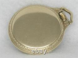 Antique Hamilton 992 Pocket Watch In Original Boc 10k Gold Fill Case, Running