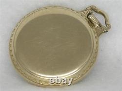 Antique Hamilton 992 Pocket Watch In Original Boc 10k Gold Fill Case, Serviced