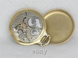 Antique Hamilton 992 Pocket Watch In Original Boc 10k Gold Fill Case, Serviced