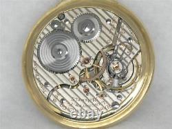 Antique Hamilton 992 Pocket Watch In Original Boc 10k Gold Fill Case, Serviced