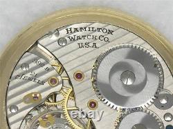 Antique Hamilton 992b Railway Special, Signed 3x, Bar-over-crown Case, Running