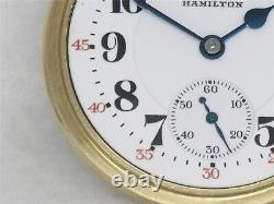 Antique Hamilton 992b Railway Special, Signed 3x, Bar-over-crown Case, Running