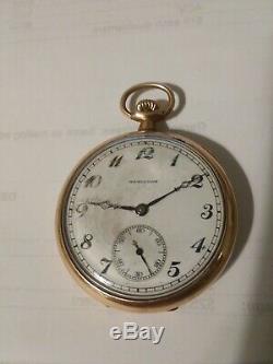 Antique Hamilton Pocket Watch, 23 Jewel, 12S, Grade 920 Serial # 1899603