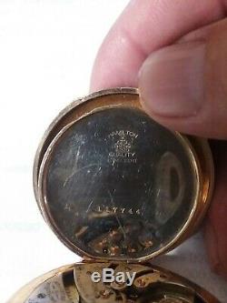 Antique Hamilton Pocket Watch, 23 Jewel, 12S, Grade 920 Serial # 1899603