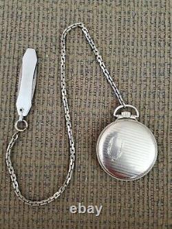Antique Hamilton Railroad 974 Special Gold Filled Pocket Watch with Knife