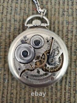Antique Hamilton Railroad 974 Special Gold Filled Pocket Watch with Knife