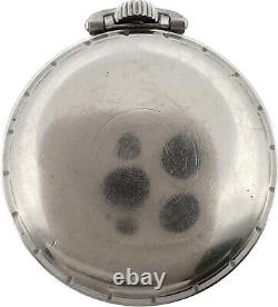 Antique Hamilton Railroad Pocket Watch Case for 992B 16 Size Stainless Steel