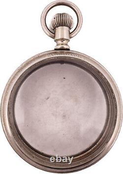 Antique Hamilton Salesman Open Face Pocket Watch Case for 16 Size Nickel