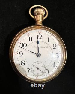 Antique Hamilton and Co 21 Jewels Pocket Watch