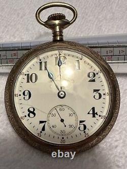 Antique Hamilton railroad pocket watch. Will Run But Needs Service