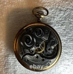 Antique Hamilton railroad pocket watch. Will Run But Needs Service