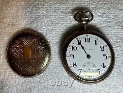 Antique Hamilton railroad pocket watch. Will Run But Needs Service