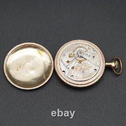 Antique Hamilton size 18 21 Jewel No. 940 Lever Set Pocket Watch c1906