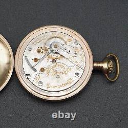 Antique Hamilton size 18 21 Jewel No. 940 Lever Set Pocket Watch c1906