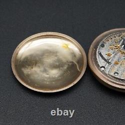 Antique Hamilton size 18 21 Jewel No. 940 Lever Set Pocket Watch c1906