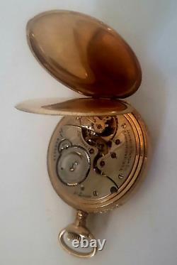Antique Lot 5 Illinois Hunters Zenith Hamilton Pocket Watch 14K Gold 17 Jewels