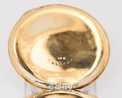 Antique RARE 14k Yellow Gold Hamilton 16 Size Pocket Watch Case out of Estate