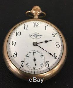 Antique RR 1902 Ball-Hamilton 999A 21 Jewel RAILROAD Grade Pocket Watch RARE