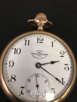 Antique RR 1902 Ball-Hamilton 999A 21 Jewel RAILROAD Grade Pocket Watch RARE
